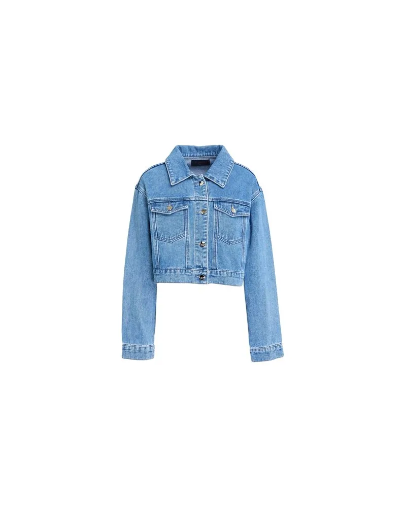 Kaos JACKEN & MÄNTEL - Jeansjacken/Mäntelauf YOOX.COM Blau