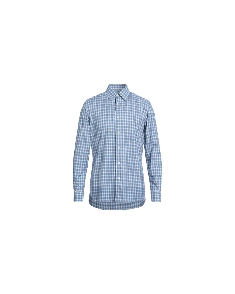 Ermenegildo Zegna TOPS - Hemdenauf YOOX.COM Hellblau