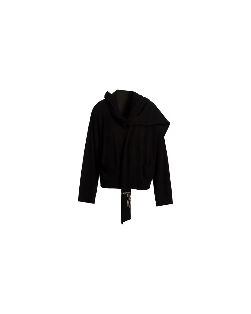 Ziggy Chen STRICKWAREN - Strickjackenauf YOOX.COM Schwarz