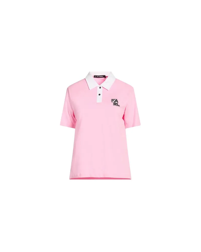 Karl Lagerfeld TOPS - Poloshirtsauf YOOX.COM Rosa