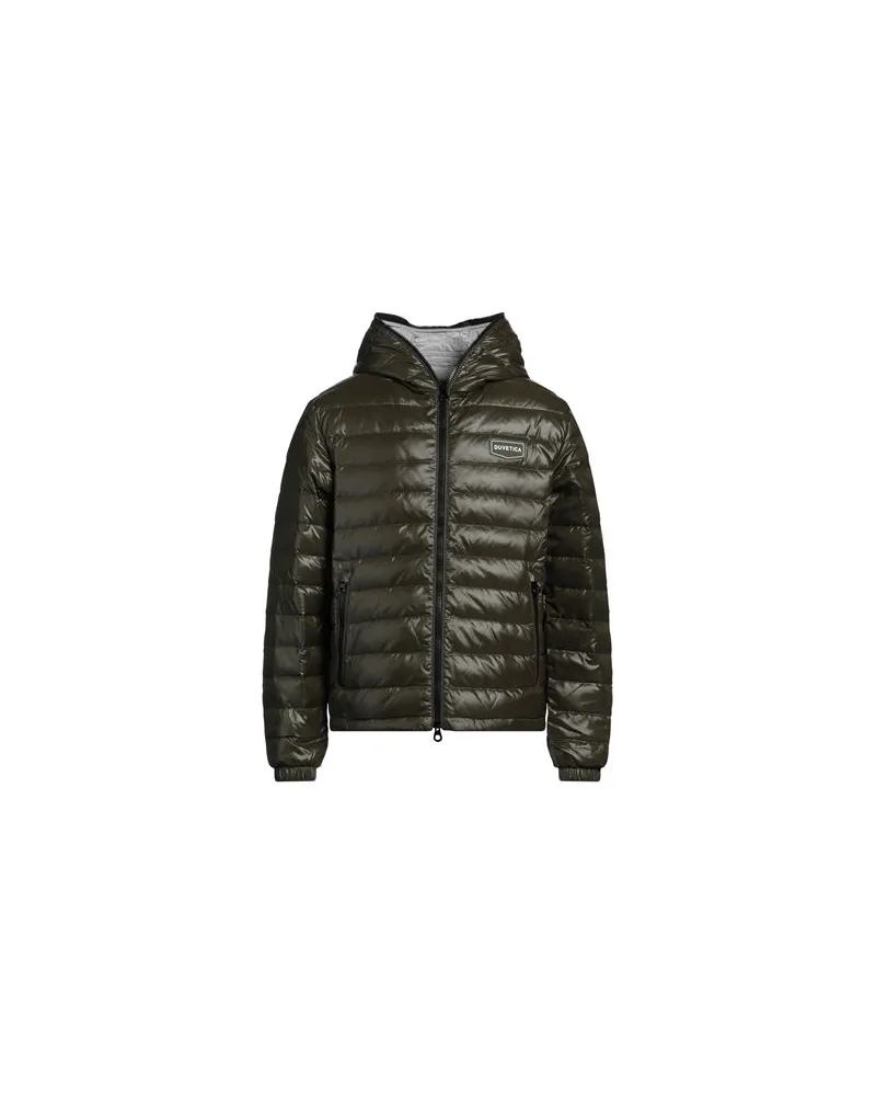 Duvetica JACKEN & MÄNTEL - Pufferjacken & Daunenjackenauf YOOX.COM Militärgrün