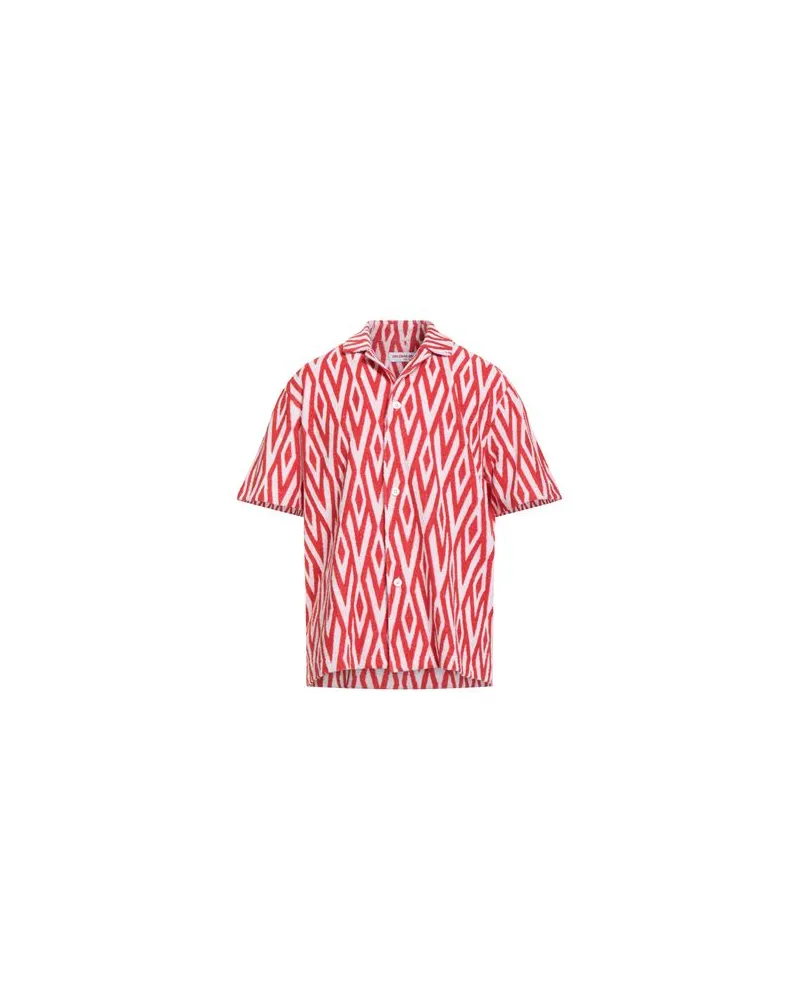 Orlebar Brown TOPS - Hemdenauf YOOX.COM Tomatenrot