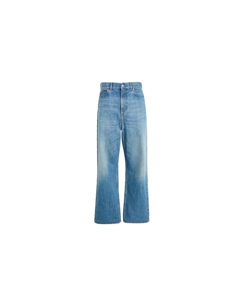 Valentino Garavani HOSEN & RÖCKE - Jeanshosenauf YOOX.COM Blau
