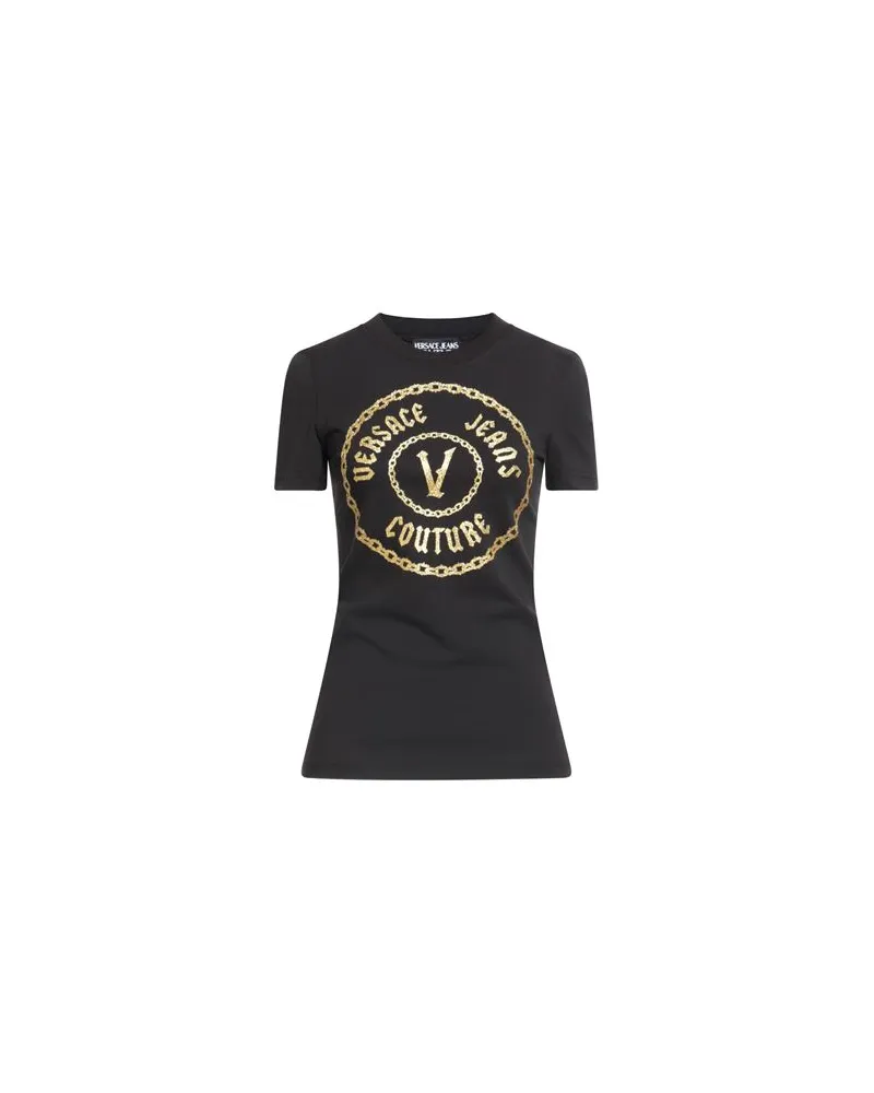 Versace Jeans TOPS - T-shirtsauf YOOX.COM Schwarz