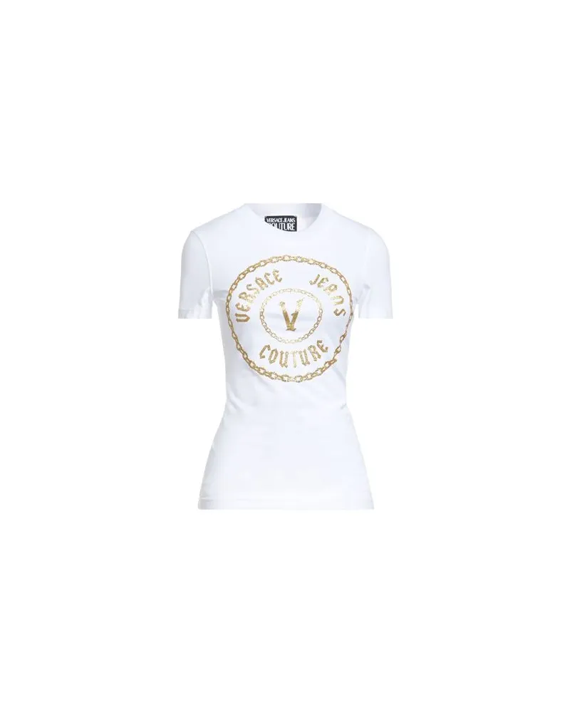 Versace Jeans TOPS - T-shirtsauf YOOX.COM Weiß
