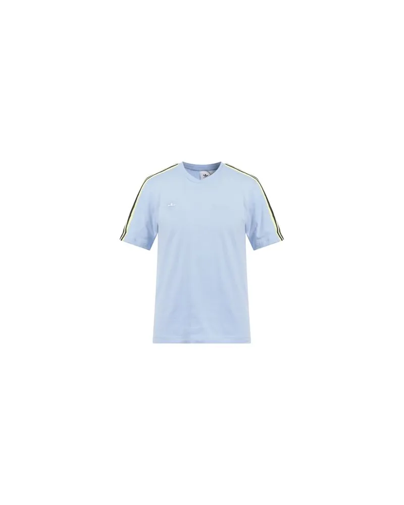 adidas TOPS - T-shirtsauf YOOX.COM Hellblau