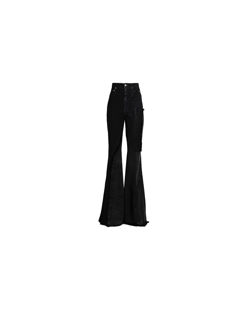 Rick Owens HOSEN & RÖCKE - Jeanshosenauf YOOX.COM Schwarz