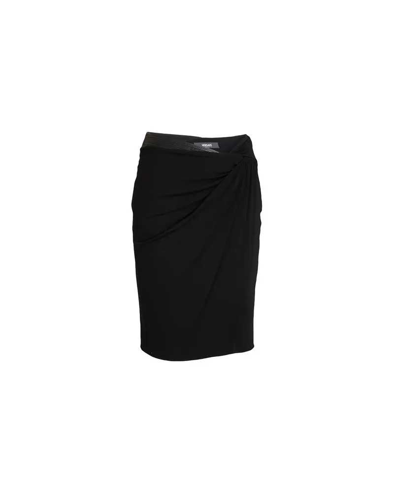 Versace HOSEN & RÖCKE - Midi-Röckeauf YOOX.COM Schwarz