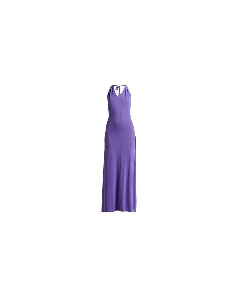 P.A.R.O.S.H. KLEIDER - Maxi-Kleiderauf YOOX.COM Violett