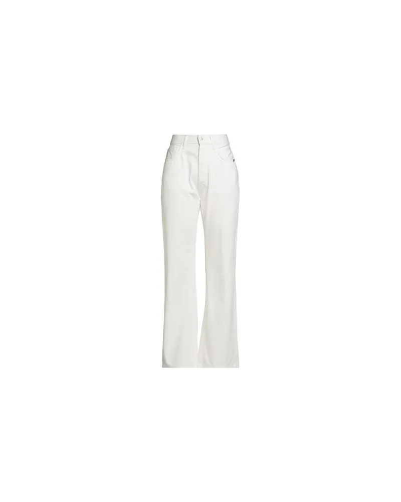 Amish HOSEN & RÖCKE - Jeanshosenauf YOOX.COM Elfenbein