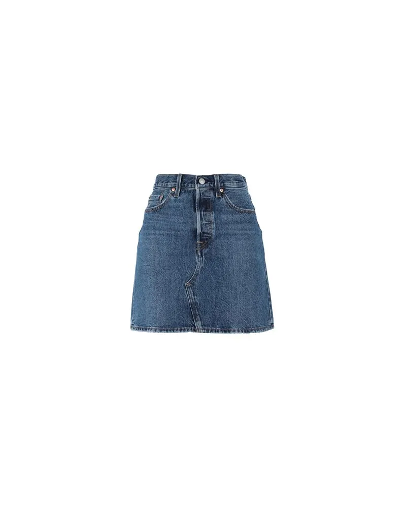 Levi's HR DECON ICNIC BFLY SKRT  - HOSEN & RÖCKE - Jeansröckeauf YOOX.COM Blau