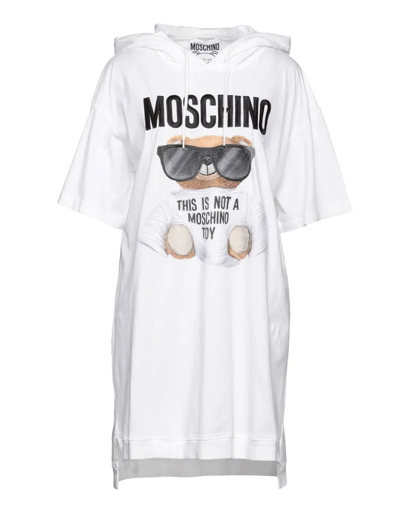 Moschino Mini-Kleid Weiß