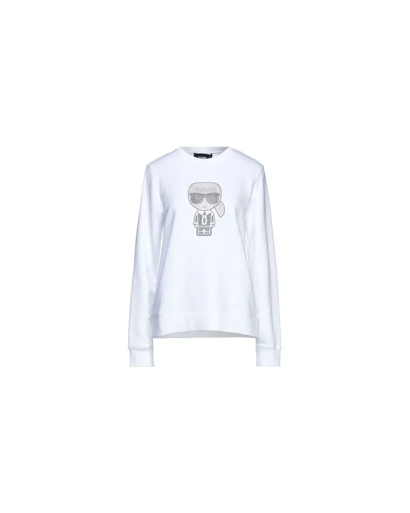 Karl Lagerfeld TOPS - Sweatshirtsauf YOOX.COM Weiß