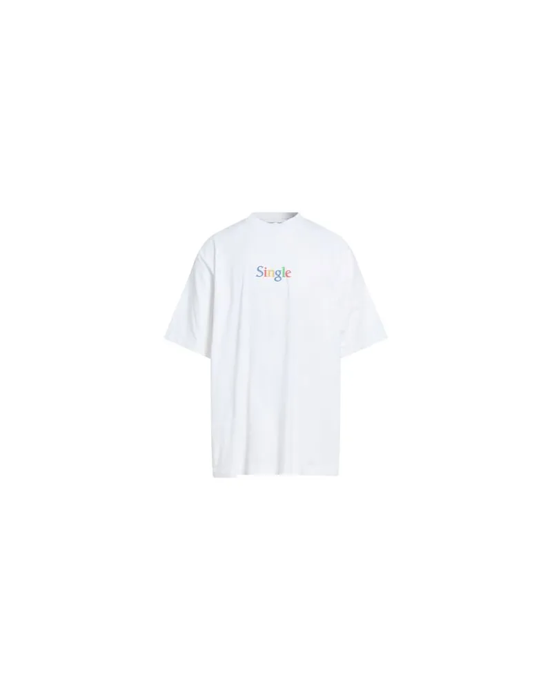 VETEMENTS TOPS - T-shirtsauf YOOX.COM Weiß