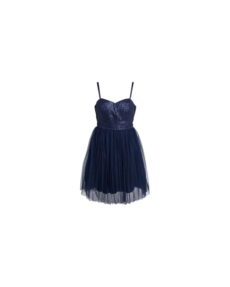 Fracomina GOLD - KLEIDER - Mini-Kleiderauf YOOX.COM Marineblau