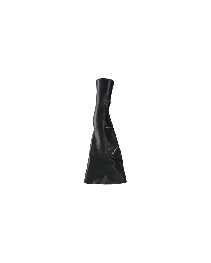Rick Owens SCHUHE - Stiefelauf YOOX.COM Schwarz