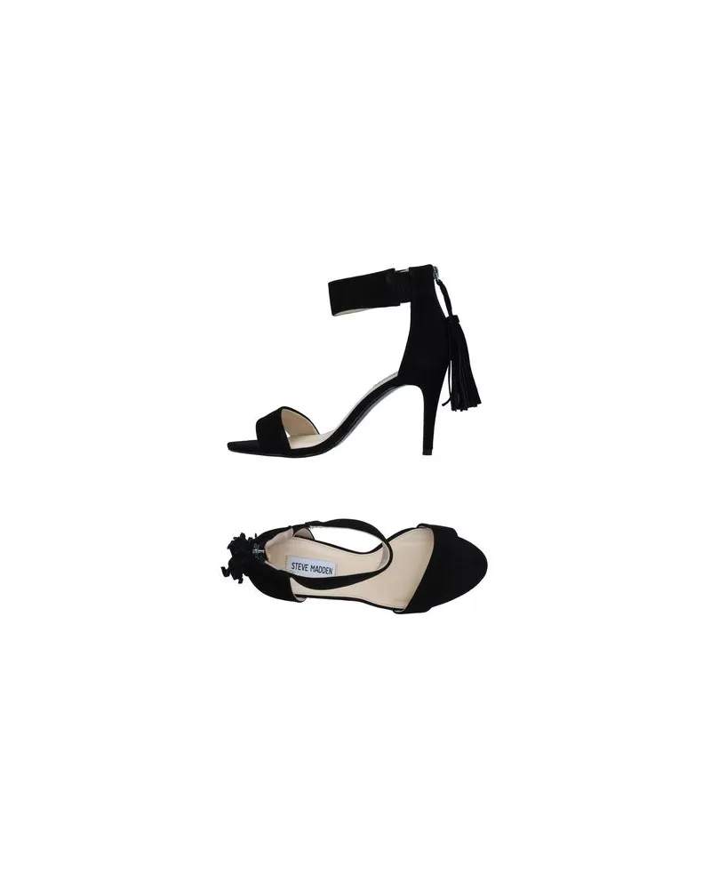 Steve Madden SCHUHE - Sandalenauf YOOX.COM Schwarz