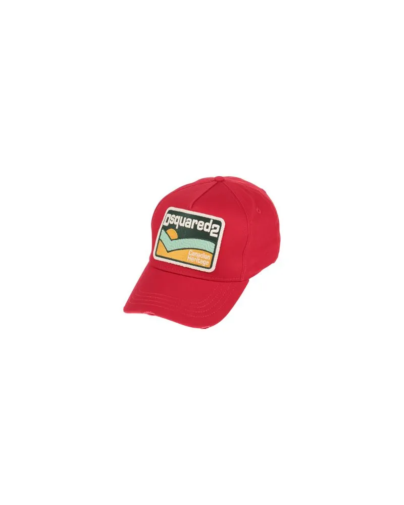 Dsquared2 ACCESSOIRES - Mützen & Hüteauf YOOX.COM Rot