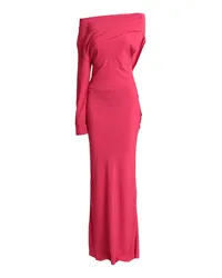 Semicouture Maxi-Kleid Fuchsia