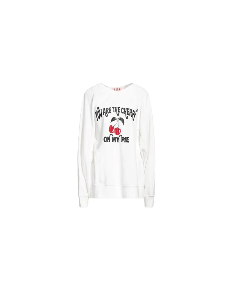 Gina Gorgeous TOPS - Sweatshirtsauf YOOX.COM Weiß