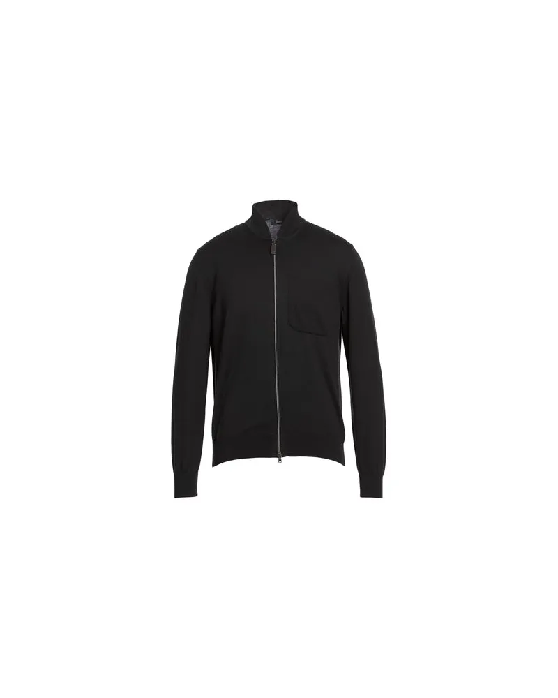 Herno STRICKWAREN - Strickjackenauf YOOX.COM Schwarz