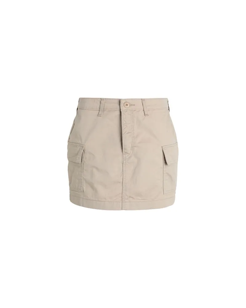 Levi's MINI CARGO SKIRT NEUTRALS  - HOSEN & RÖCKE - Miniröckeauf YOOX.COM Beige