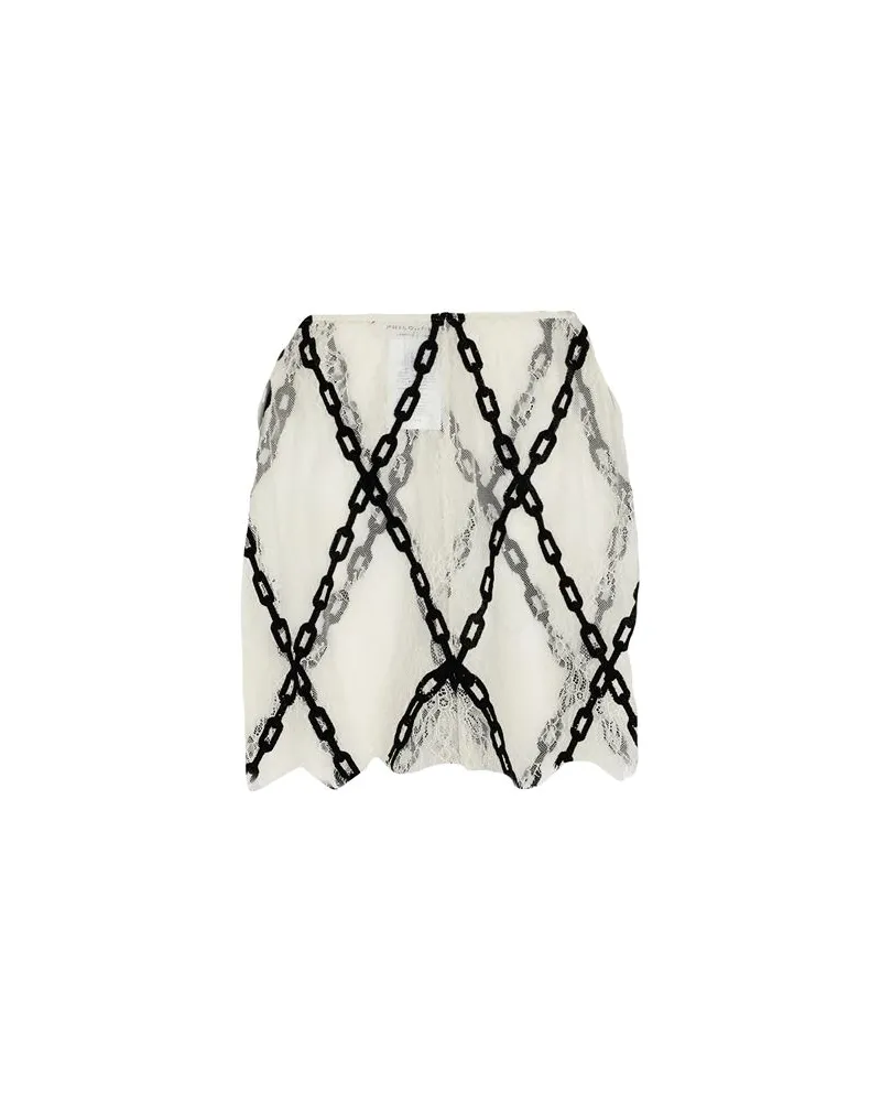 Philosophy Di Lorenzo Serafini HOSEN & RÖCKE - Miniröckeauf YOOX.COM Elfenbein