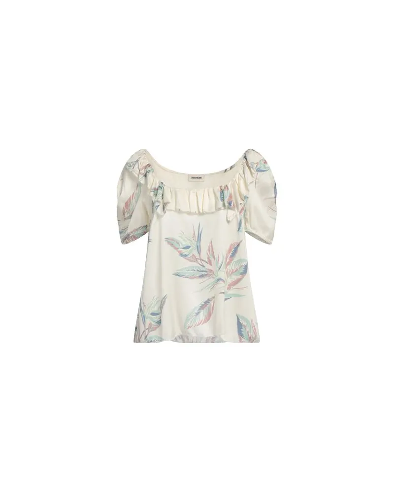 Zadig & Voltaire TOPS - Topsauf YOOX.COM Cremeweiß