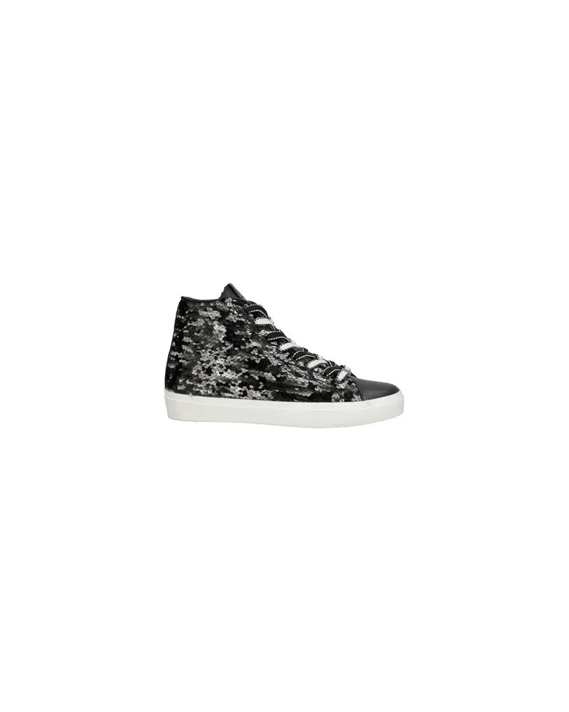 Leather Crown SCHUHE - Sneakersauf YOOX.COM Schwarz