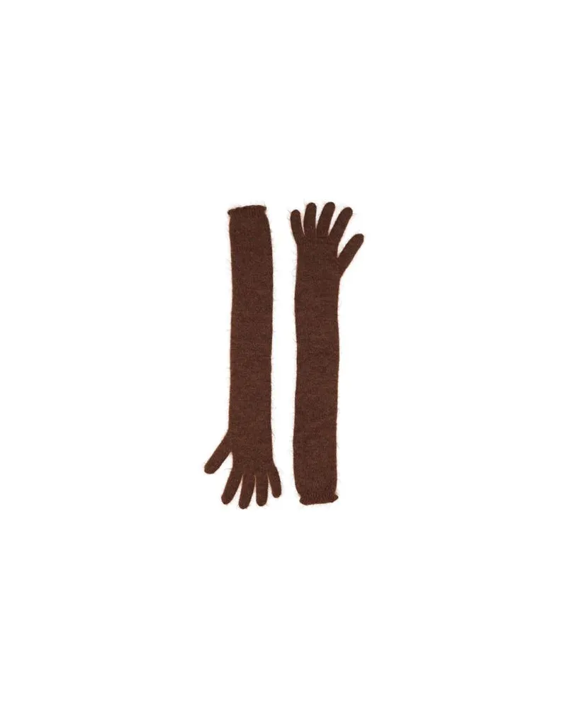 Max Mara ACCESSOIRES - Handschuheauf YOOX.COM Braun