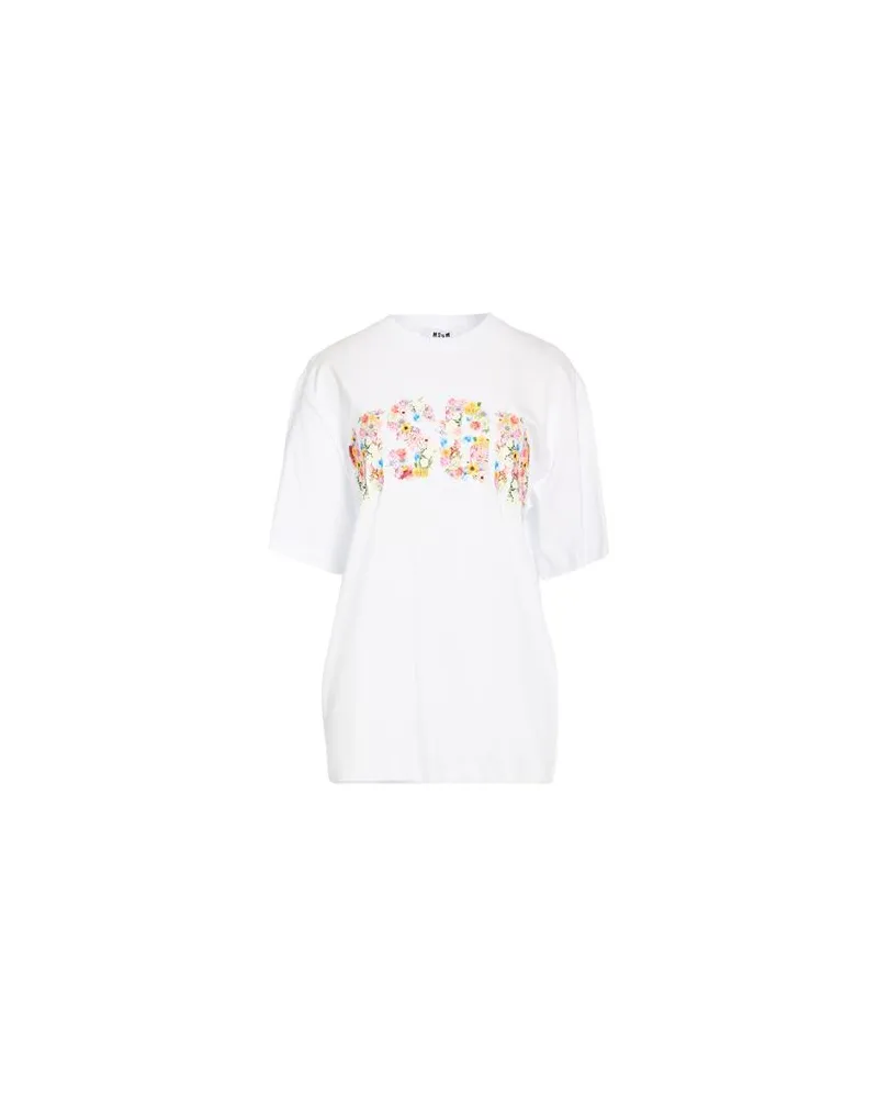 MSGM TOPS - T-shirtsauf YOOX.COM Weiß