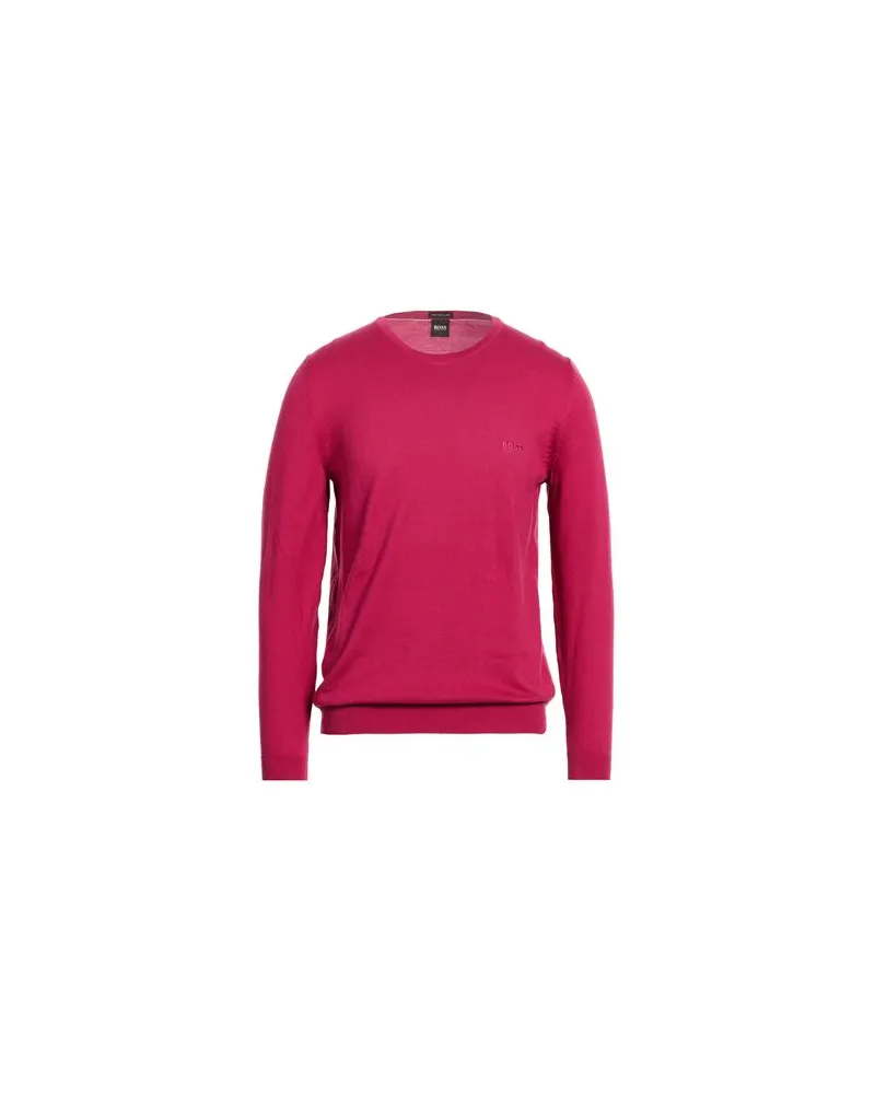 HUGO BOSS STRICKWAREN - Pulloverauf YOOX.COM Fuchsia