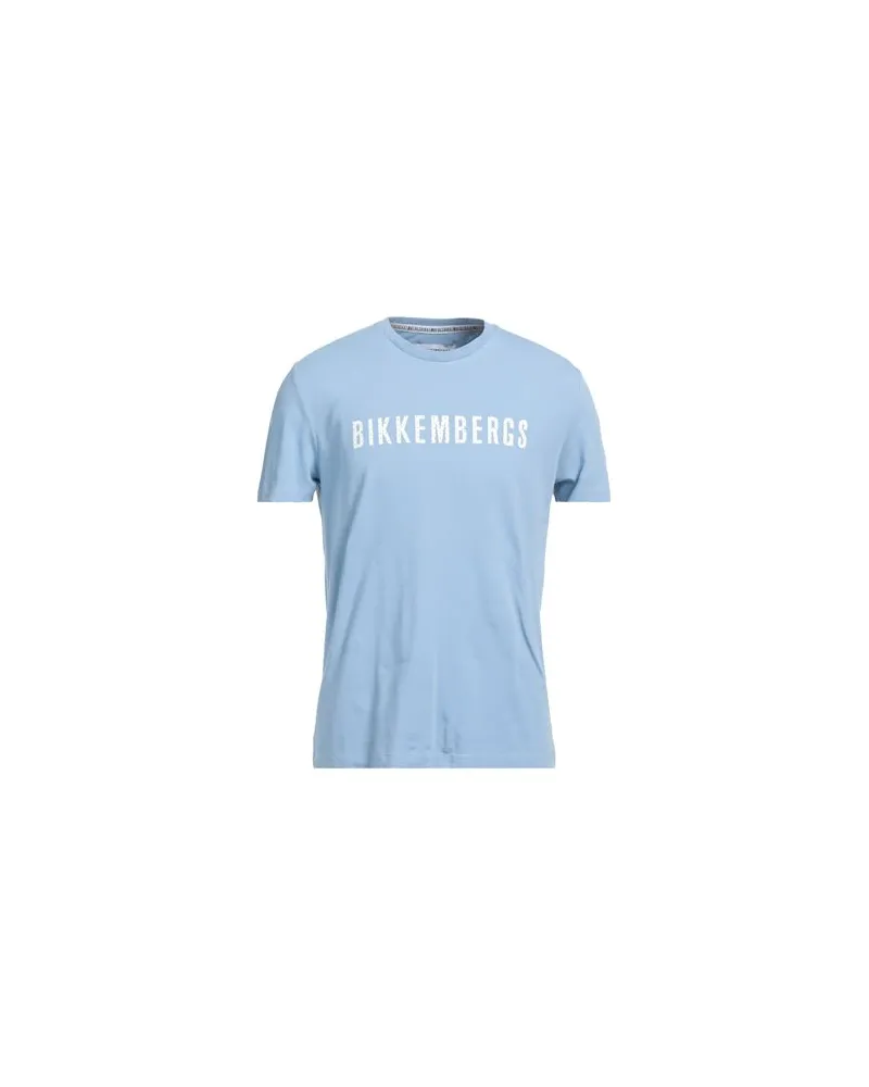Bikkembergs TOPS - T-shirtsauf YOOX.COM Himmelblau