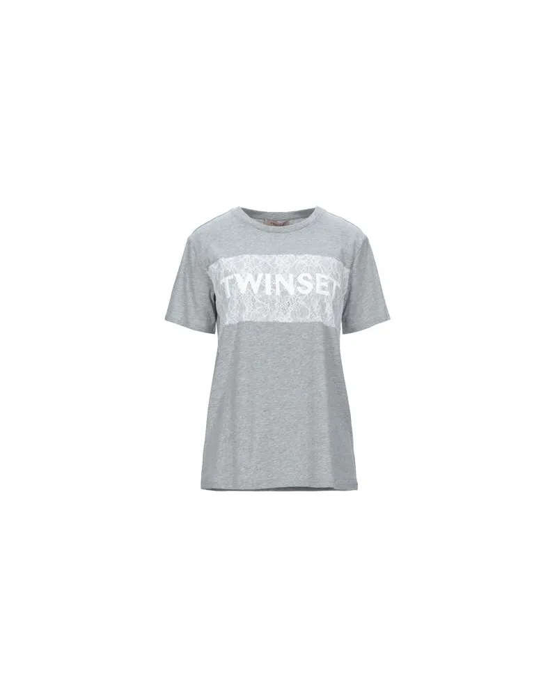 Twin-Set TOPS - T-shirtsauf YOOX.COM Grau