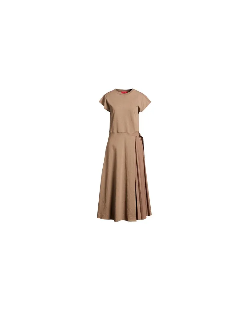 MAX&Co. KLEIDER - Midi-Kleiderauf YOOX.COM Hellbraun