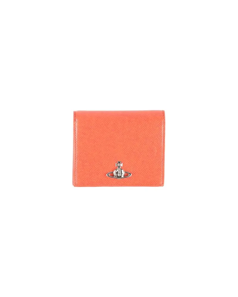 Vivienne Westwood Kleinlederwaren - Brieftaschenauf YOOX.COM Rostrot