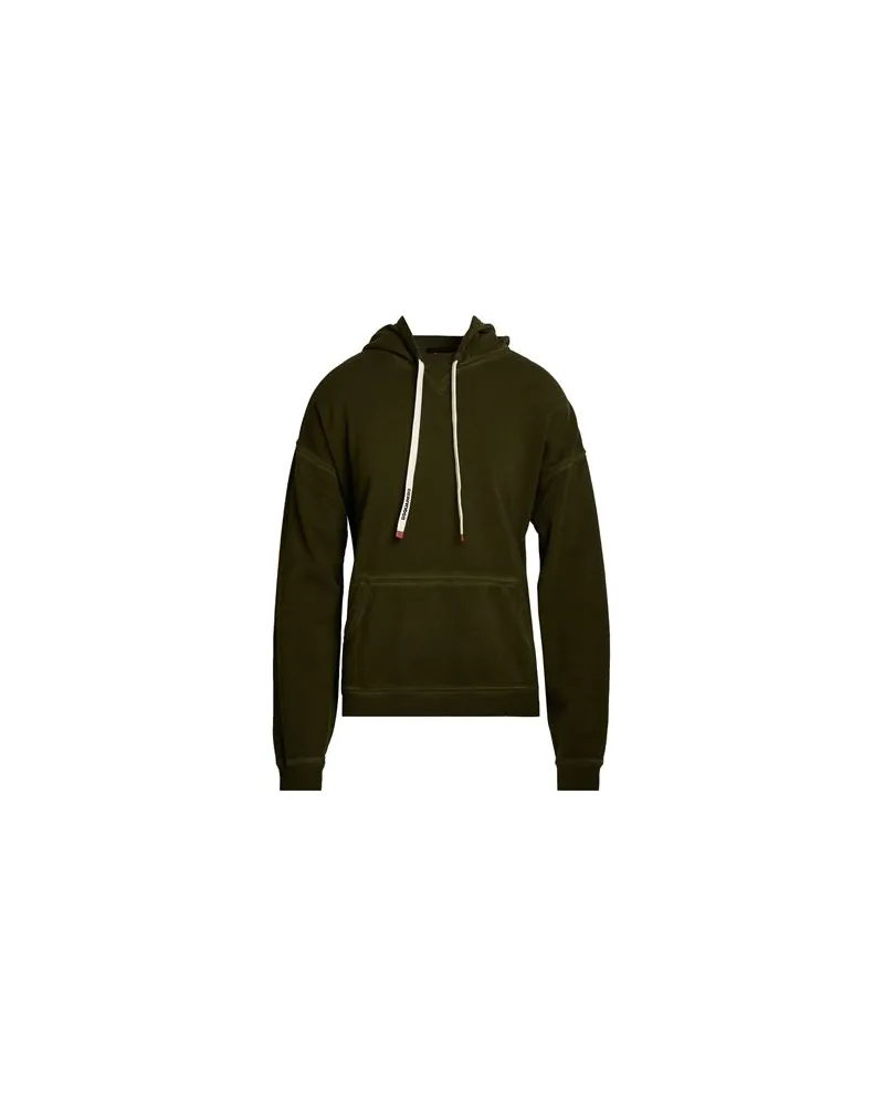 Dsquared2 TOPS - Sweatshirtsauf YOOX.COM Militärgrün