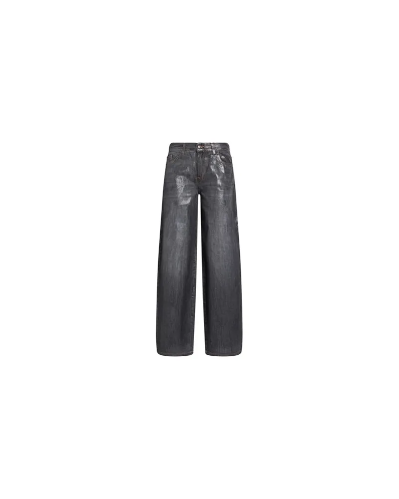 8PM HOSEN & RÖCKE - Jeanshosenauf YOOX.COM Schwarz