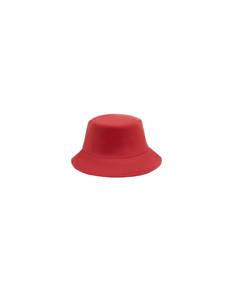 8 by Yoox WATER RESISTANT BUCKET HAT  - ACCESSOIRES - Mützen & Hüteauf YOOX.COM Rot