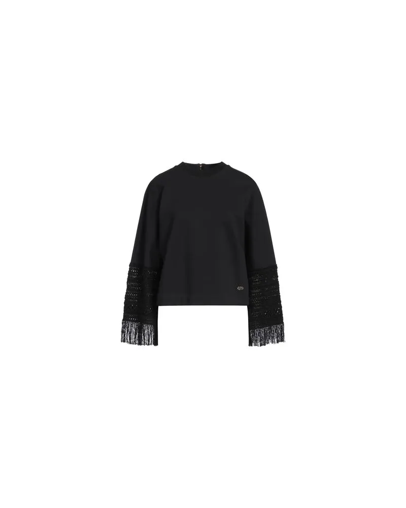 AGNONA TOPS - Sweatshirtsauf YOOX.COM Schwarz