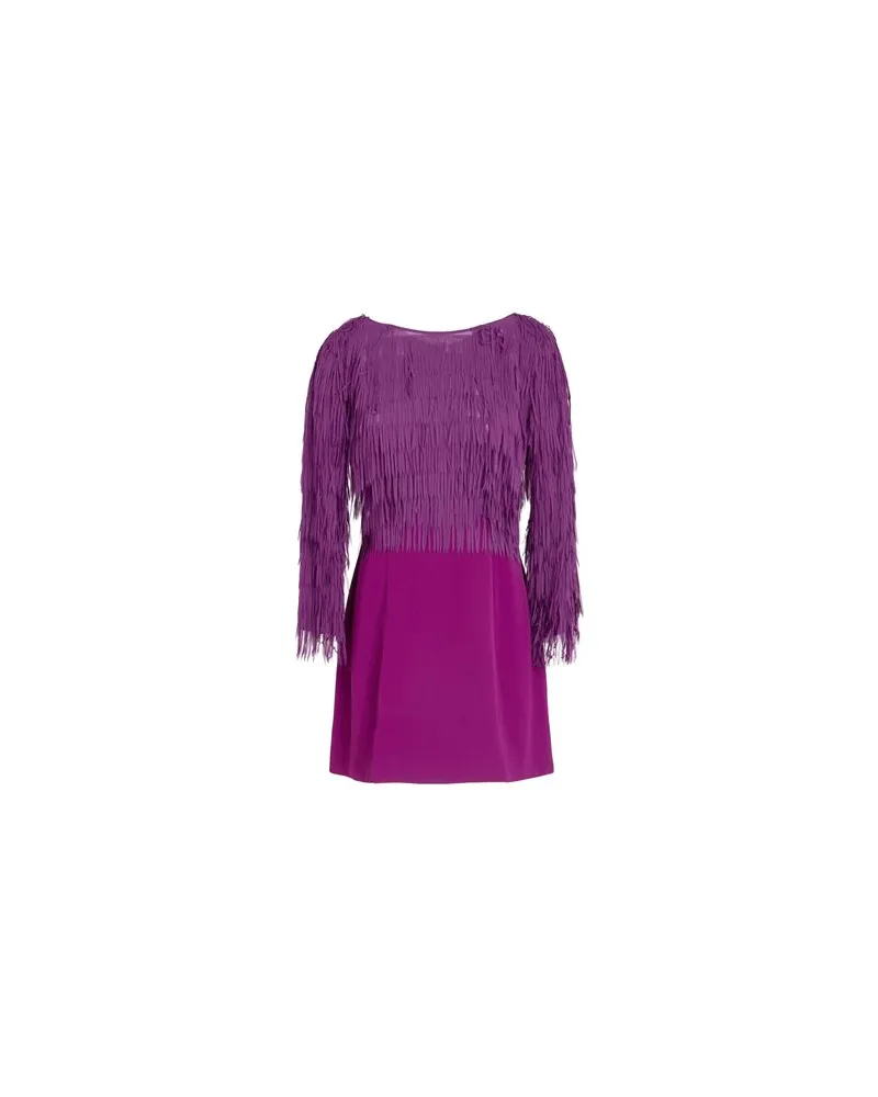 FELEPPA KLEIDER - Mini-Kleiderauf YOOX.COM Pflaume