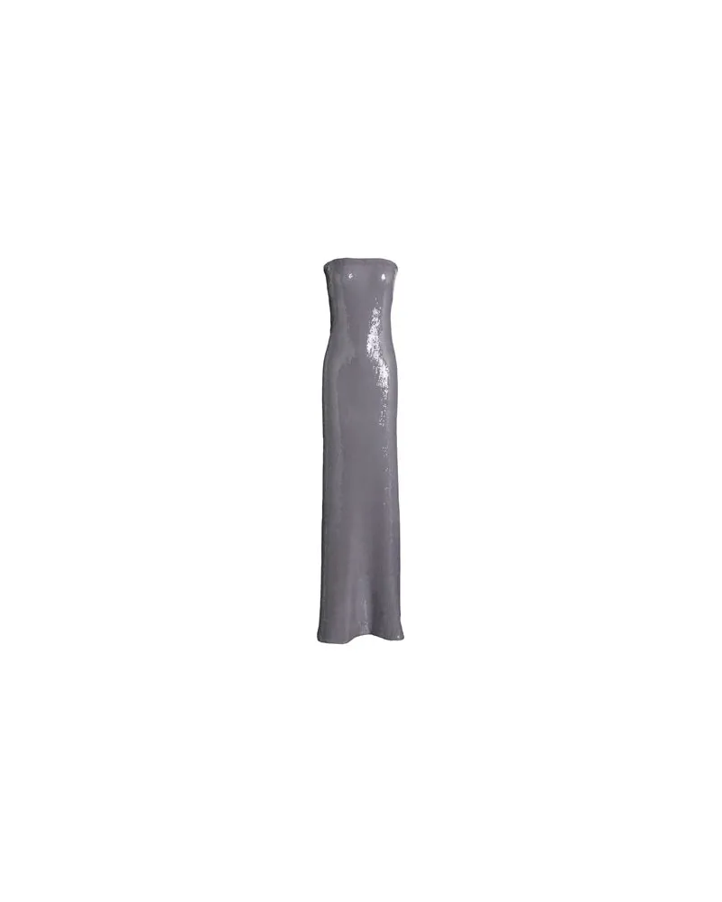 N° 21 KLEIDER - Maxi-Kleiderauf YOOX.COM Grau
