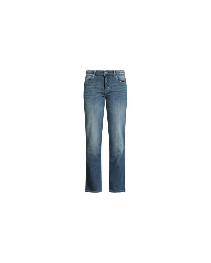 Guess HOSEN & RÖCKE - Jeanshosenauf YOOX.COM Blau
