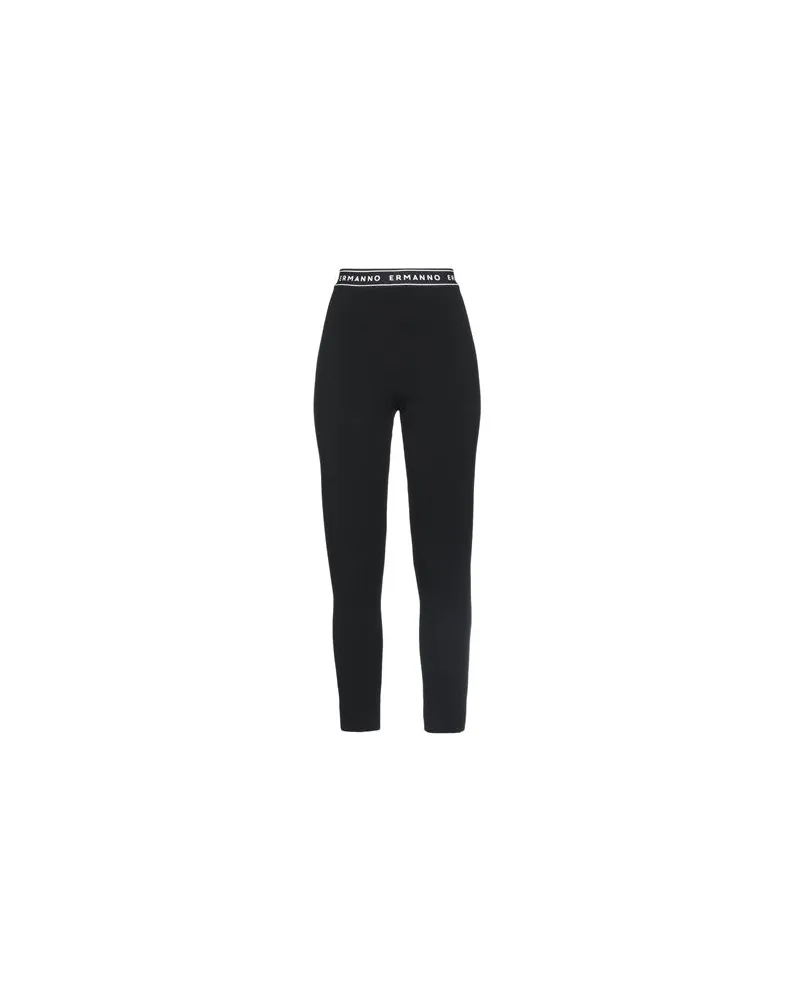 Ermanno Scervino HOSEN & RÖCKE - Leggingsauf YOOX.COM Schwarz