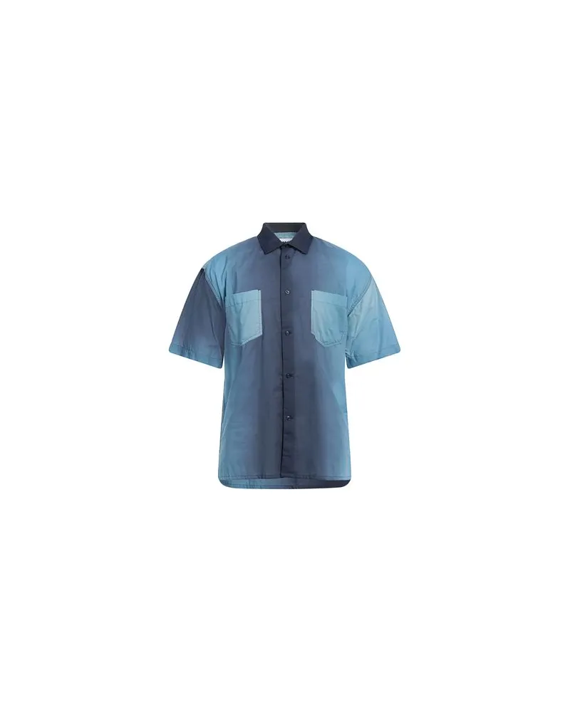 YMC TOPS - Hemdenauf YOOX.COM Blau