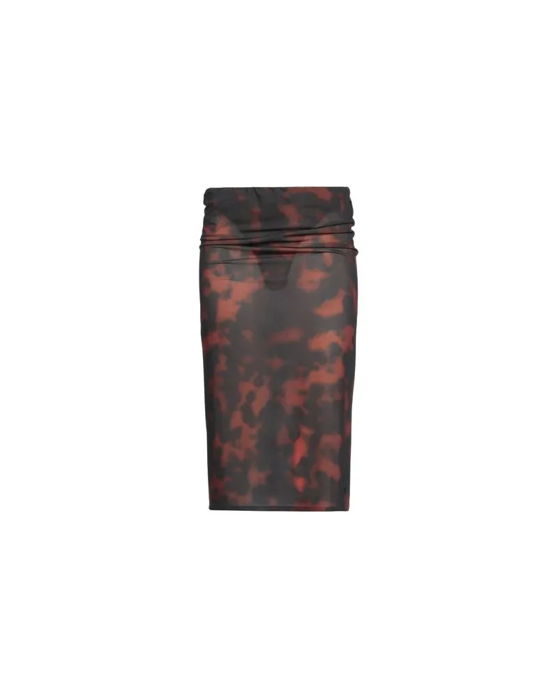 Courrèges HOSEN & RÖCKE - Midi-Röckeauf YOOX.COM Braun