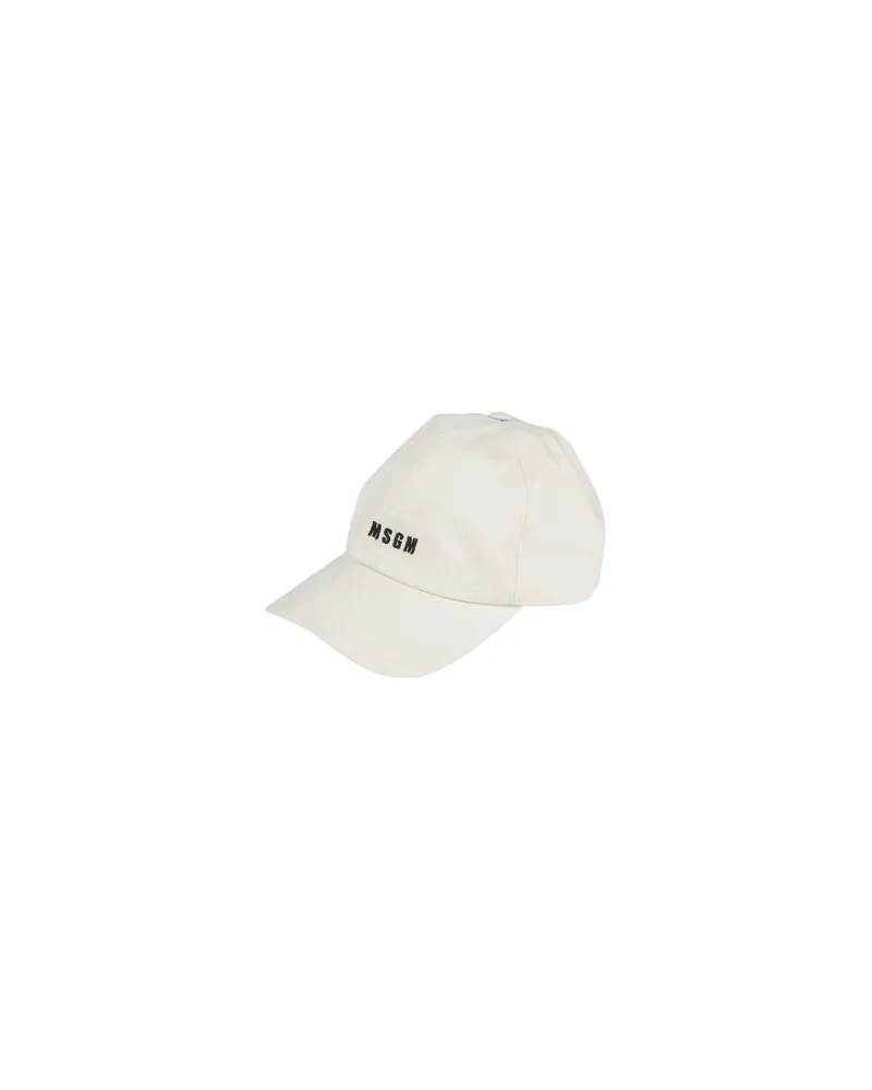 MSGM ACCESSOIRES - Mützen & Hüteauf YOOX.COM Elfenbein