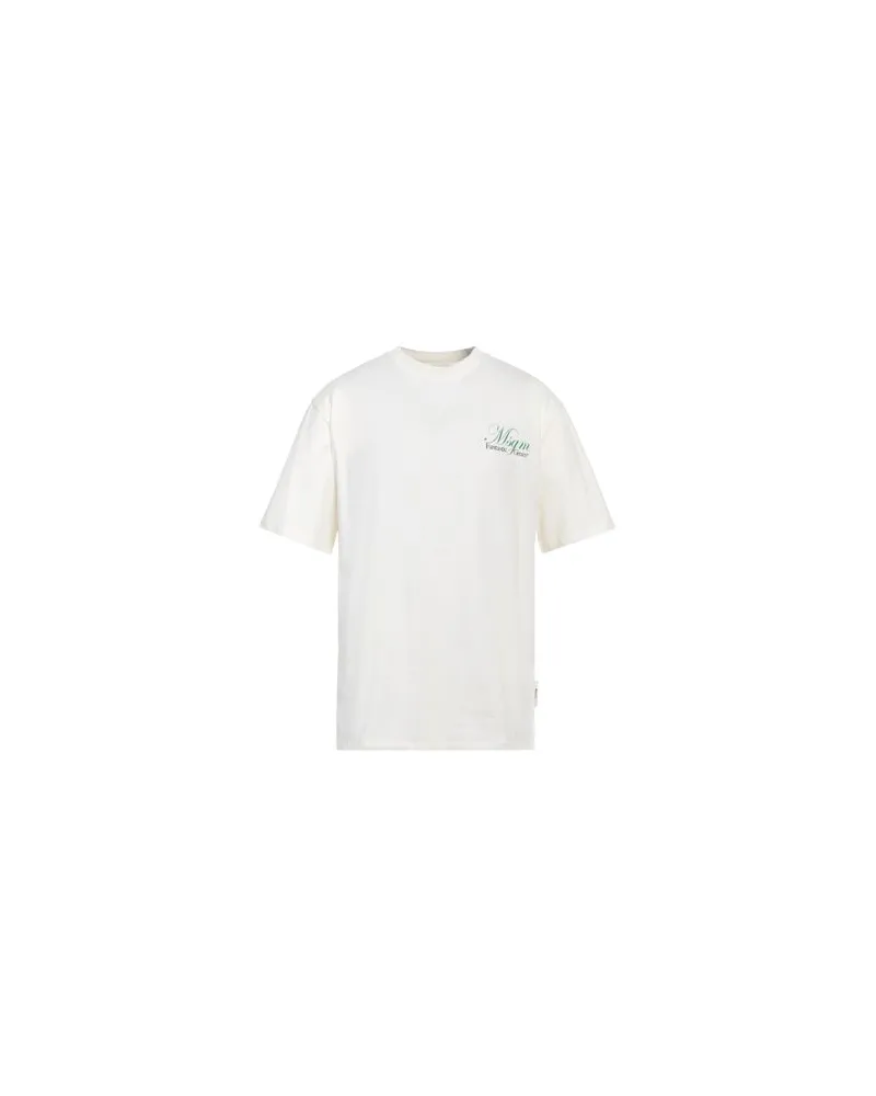MSGM TOPS - T-shirtsauf YOOX.COM Cremeweiß