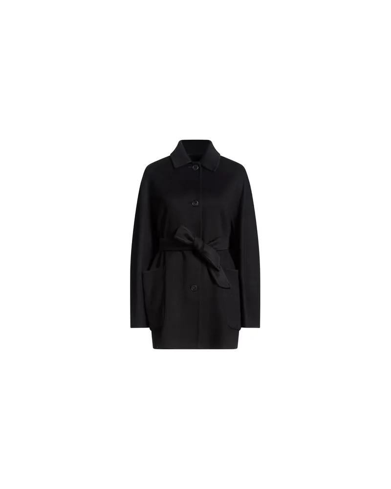 Max Mara JACKEN & MÄNTEL - Mäntelauf YOOX.COM Schwarz