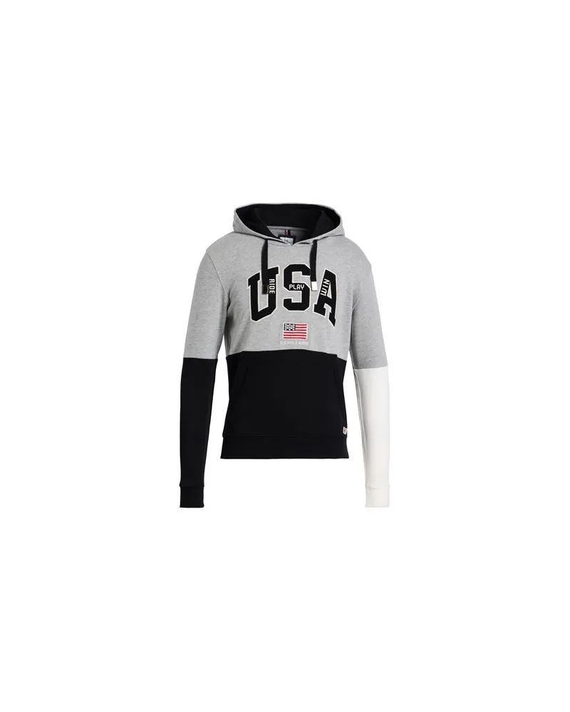U.S. Polo Assn.  U POLO ASSN. - TOPS - Sweatshirtsauf YOOX.COM Hellgrau